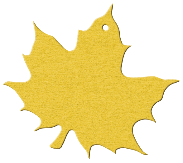 Anhänger Ahornblatt - 81x93 mm - VE 50
