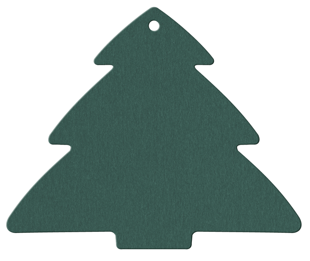 Anhänger Tannenbaum - 85x70 mm - VE 50