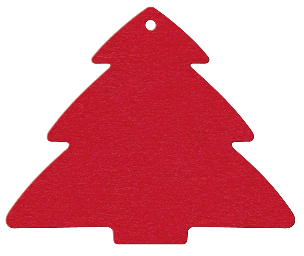 Anhänger Tannenbaum - 85x70 mm - VE 50