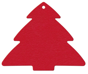 Anhänger Tannenbaum - 85x70 mm - VE 50